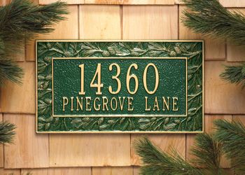 Pine Cone Plaque