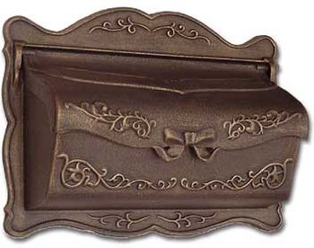 Provincial Wall Mount Residential Mailbox