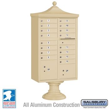 Regency 16 Door CBU Cluster Box Unit