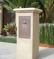 Streetscape-Courtyard-Locking-Column-Mailbox Insert