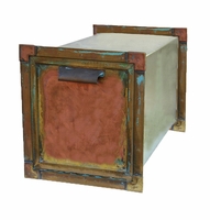 Streetscape Gateway Front and Rear Opening Column Mailbox
