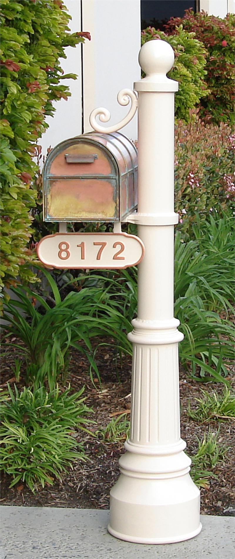 Streetscape Westchester Mailbox and Newport Post