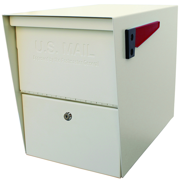 Small Package Locking Column Mailbox