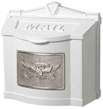 White w/Satin Nickel Eagle