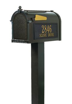 Whitehall Mailbox and Standard Post with Options