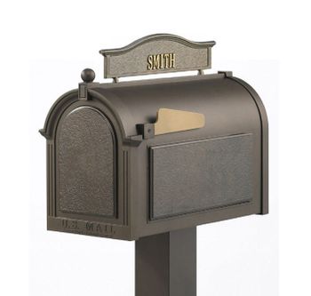 Whitehall Premium Mailbox Package with Topper