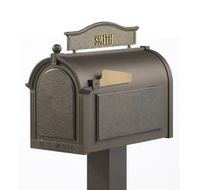 Whitehall Premium Mailbox Package with Topper