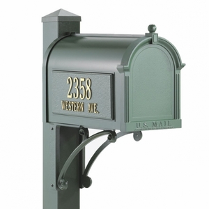 Whitehall Superior Mailbox Package Green