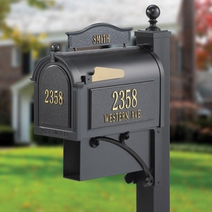 Whitehall Ultimate Mailbox Black