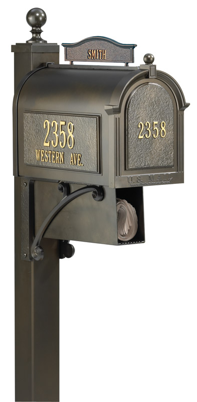 Whitehall Ultimate Mailbox Package Complete with All Options