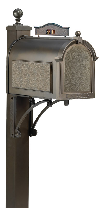 Whitehall Ultimate Mailbox Package with Topper