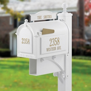 Whitehall Ultimate Mailbox White