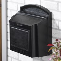 Whitehall Wall Mount Mailbox...Black