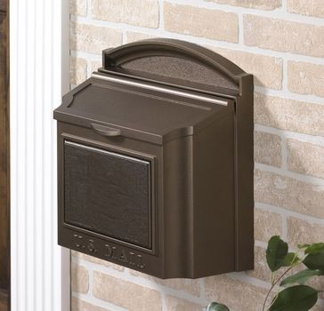 Whitehall Wall Mount Mailbox...Bronze