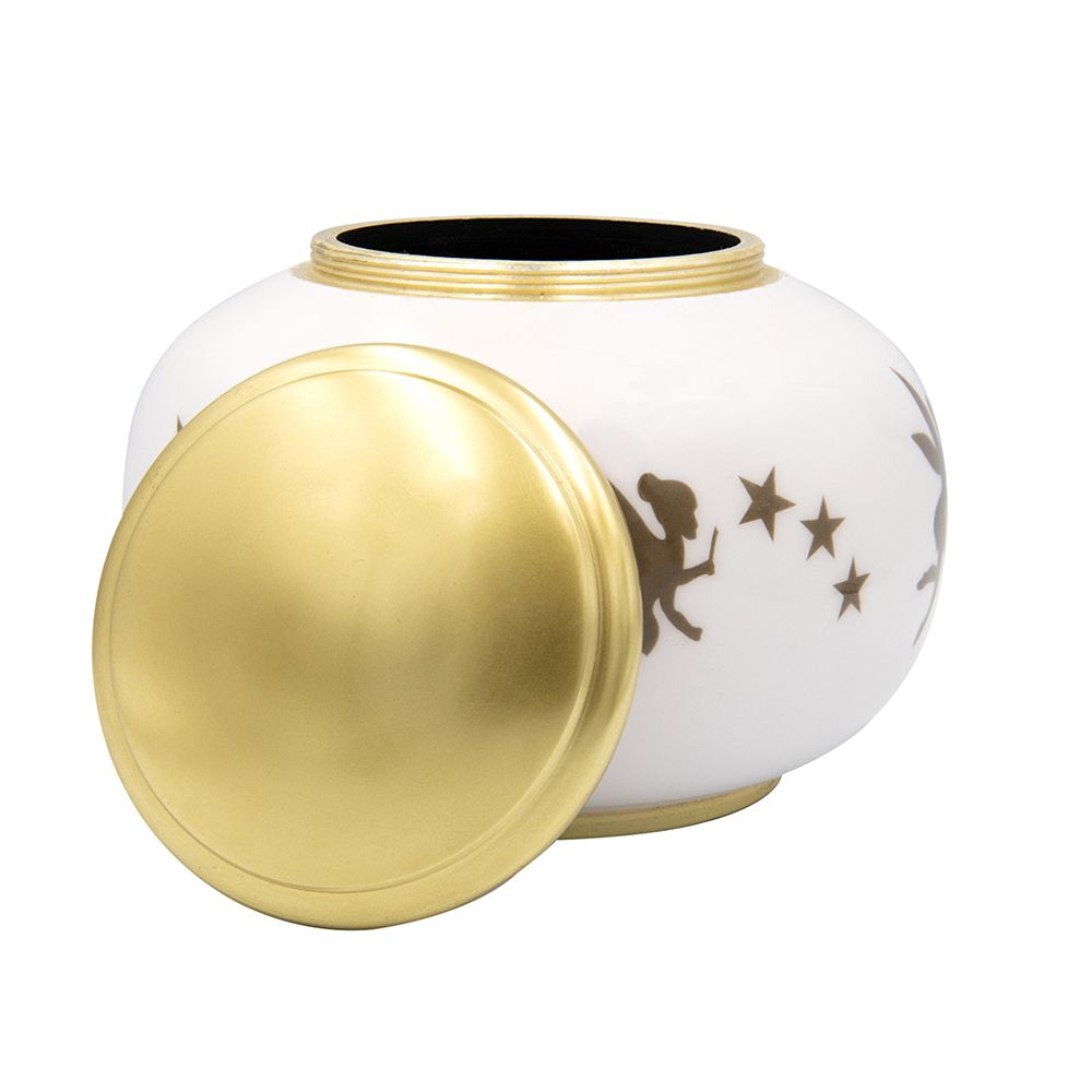 Pearl White Tinkerbell Urn