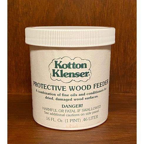 16 oz. Kotton Klenser Protective Wood Feeder
