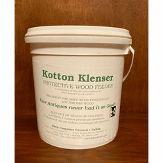 One Gallon Kotton Klenser Protective Wood Feeder