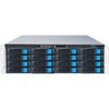 EliteNAS EN316L12DSD128 -3U 16 Bay 12G SAS / 6G SATA Hardware RAID 6 NAS + iSCSI Server with 128TB RAW Capacity, OS Mirrored SSD, 2-port 10GbE SFP+ Ports and 32GB Memory