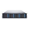 EliteSTOR ES212X12 - 2U 12 Bay 12G SAS/SATA to SAS JBOD with 12G SAS Expander Rackmount 