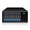 MobileSTOR MS28X12G - 8 Bay 2.5 tower SAS/SSD/SATA to 2 * HD mini-SAS (SFF8644) 12G JBOD storage
