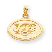 14k New York Jets Football Symbol Charm