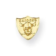 14k Oakland Raiders Earrings