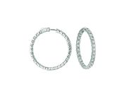 15 Pointer hoop earrings/patented snap lock