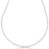 2 pointer 67 section 17" diamond necklace