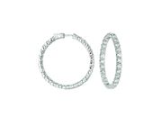 20 Pointer hoop earrings/patented snap lock