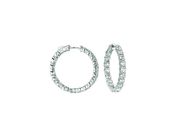 20 Pointer hoop earrings/patented snap lock