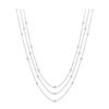 3 strand diamond necklace