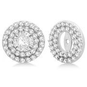 4mm diamond earring jackets