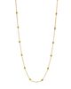 5 pointer 14 section 18" yellow diamond necklace