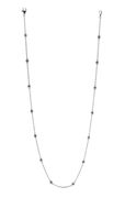 7 pointer 14 section 18" diamond necklace