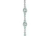 7 Pointer 14 section diamond bracelet