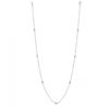 7 Pointer 7 station 18" diamond necklace