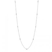 7 Pointer 7 station 18" diamond necklace