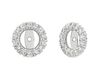 7mm diamond earring jackets