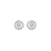 7MM Diamond jacket earrings