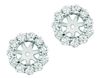 9mm diamond earring jackets