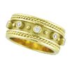 Antique Style Bezel Set Diamond Ring, 18K Yellow Gold