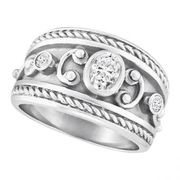 Antique Style Diamond Ring