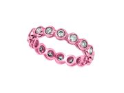 Bezel Set Diamond Eternity Band Ring