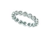 Bezel Set Diamond Eternity Band Ring