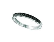 Black diamond 1/2 way around band