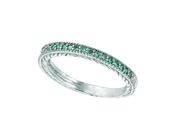 Blue diamond 1/2 way around band