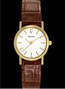 Bulova Ladies' Leather Strap Collection 97L102
