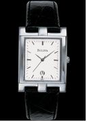 Bulova Men's Leather Strap Collection 96B47