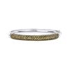 Champagne diamond bangle
