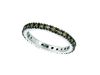Champagne diamond eternity ring